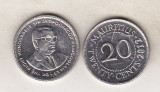 Bnk mnd Mauritius 20 centi 2012, Africa