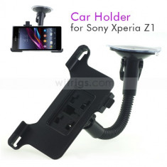 Suport Auto masina Sony Xperia Z1 L39H + incarcator auto foto