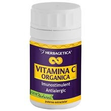 Vitamina C Organica Herbagetica 70cps Cod: 23916 foto