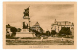 908 - BUCURESTI, Statue Bratianu, Romania - old postcard - unused
