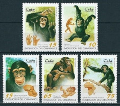 CUBA 1998 - MAIMUTE (SERIE COMPLETA) - NESTAMPILATA - MNH foto