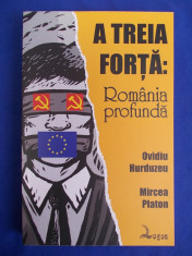 OVIDIU HURDUZEU / MIRCEA PLATON - A TREIA FORTA:ROMANIA PROFUNDA - 2008 foto