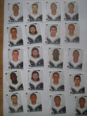 PANINI - Champions League 2009-2010 / Girondins de Bordeaux (20 stikere) foto