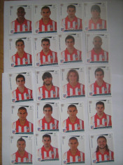 PANINI - Champions League 2009-2010 / Atletico Madrid (20 stikere) foto