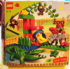 SET LEGO DUPLO GRADINA ZOOLOGICA foto