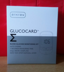 Glucometru GLUCOCARD, Japonia, teste expirate, sigilat, ultima generatie foto