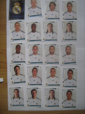 PANINI - Champions League 2009-2010 / Real Madrid (20 stikere) foto