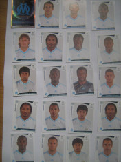 PANINI - Champions League 2009-2010 / Olympique de Marseille (20 stikere) foto