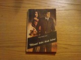 ELSA MARIA BUD (dedicatie-autograf) - Trasnet Intre Doua Inimi - roman - Editura Molena, 1990, 160 p.