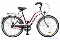 Bicicleta Koliken Cruiser touring femei-Creme foto