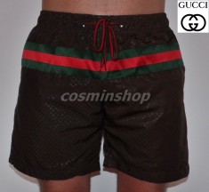 Pantaloni Scurti / Bermude GUCCI Model NOU de Sezon - Maro / Bleumarin !!! foto