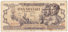 Bancnota 100 lei 5 decembrie 1947 foto