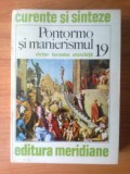 B Victor Ieronim Stoichita - Pontormo si manierismul, Alta editura