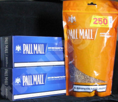 P R O M O T I E : TUTUN PALL MALL AMBER 110 G + O CUTIE TUBURI PALL MALL MULTIFILTRU CU, CARBON ACTIV DOAR 64 LEI !!! (Drumul Taberei, Militari) foto