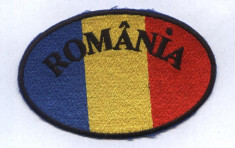 EMBLEMA BRODATA - ROMANIA foto