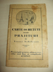 CARTE DE RETETE PENTRU PRAJITURI = TEREZA ARDELEANU // 1935 foto