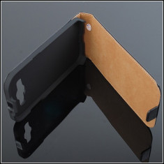 Husa Flip Case Slim Inchidere Magnetica Samsung Galaxy Win i8550 i8552 Black foto