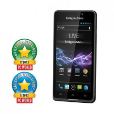 SMARTPHONE QUAD CORE 1.2 Ghz DUAL SIM K&amp;amp;amp;M LIVE NEGRU foto