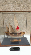 Macheta Corabie Nina/Boat Miniature- din lemn lucrata manual foto