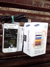 Samsung S5830 Galaxy Ace Pure White La Fleur foto