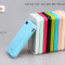 Husa iPhone 4 4S TPU + Folie Protectie Fata Spate by Yoobao Originala Pink