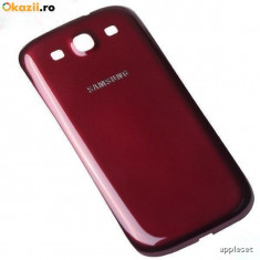 Carcasa capac baterie Samsung Galaxy S3 i9300 Red foto