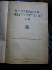 Magyarorszag Helysegnevtara 1944 foto