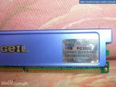 Memorie Geil DDR1 1GB PC3200 foto