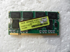 Memorie Laptop Samsung Sodimm DDR1 1 GB 333 Mhz M470L2923F60-CB3 foto