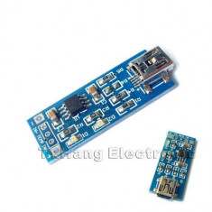 5V Mini USB 1A Lithium Battery Charging Board Charger Module IN 4V-8V (FS00458) foto