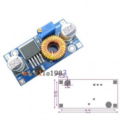 DC-DC Step Down Adjustable Power Supply Module LED Lithium Charger board 5A Max (FS00482) foto
