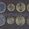 UCRAINA █ SET COMPLET DE MONEDE █ 1+2+5+10+25+50 Kopeek +1 Hryvnia 2009-2014 UNC