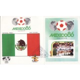 ST. VINCENT 1986 CAMPIONATUL MONDIAL DE FOTBAL FDC