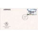 GIBRALTAR 1998 AVIOANE FDC