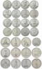 RUSIA SET MONEDE COMEMORATIV █ 2 Ruble x16buc +5 Ruble x10buc =total 26 buc 2012, Europa