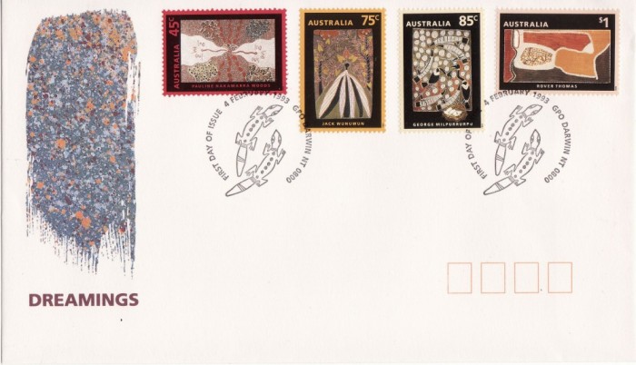 AUSTRALIA 1993 PICTURI VISE FDC