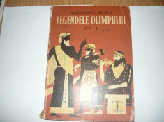 ALEXANDRU MITRU-LEGENDELE OLIMPULUI-VOL.2 ZEII(ED.ION CREANGA 1973) foto