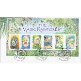 AUSTRALIA 2002 BASME,LEGENDE - MAGIC RAINFOREST FDC
