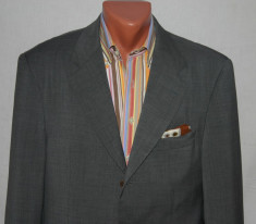 Sacou barbati HUGO BOSS Black Label autentic din material CERRUTI 1881 gri marimea 50 foto