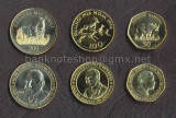 TANZANIA █ SET DE MONEDE █ 50 + 100 + 200 Shilingi █ 1994-1998 █ UNC