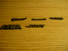 Lot sigle aiwa, sony, panasonic,sherwood a mai ramas cea de Sony foto