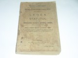 MIHAIL SETEANU - LEGEA GENERALA DE PENSIUNI COMENTATA SI ADNOTATA ~ Ed. 1912, Alta editura
