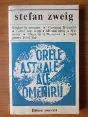 c Stefan Zweig - Orele astrale ale omenirii foto