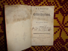 Carte veche an 1786 foto