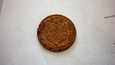 Moneda 2 bani 1900 foto