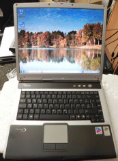 Laptop 15.4&amp;quot; WXGA Lucios Fujitsu Amilo M7440G Intel Pentium M 1600 MHz, HDD 80 GB, 2 GB RAM, Wireles, LAN, Card Reader - Bateria Tine 2 Ore foto