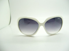 Ochelari RAY BAN Jackie Ohh 4098 Rama Alba- Lentila Neagra foto