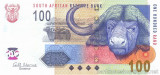 AFRICA DE SUD █ bancnota █ 100 Rand █ 2009 █ P-131b █ UNC █ necirculata