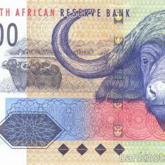 AFRICA DE SUD █ bancnota █ 100 Rand █ 2009 █ P-131b █ UNC █ necirculata