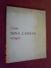 Viraje - Nina Cassian (dedicatie, autograf) - editie bilingva foto
